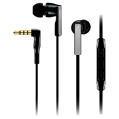 Sennheiser CX 5.00 I In-Ear Headphones with Mic/Remote Black Sennheiser CX 5.00 I In-Ear Headphones with Mic/Remote Black